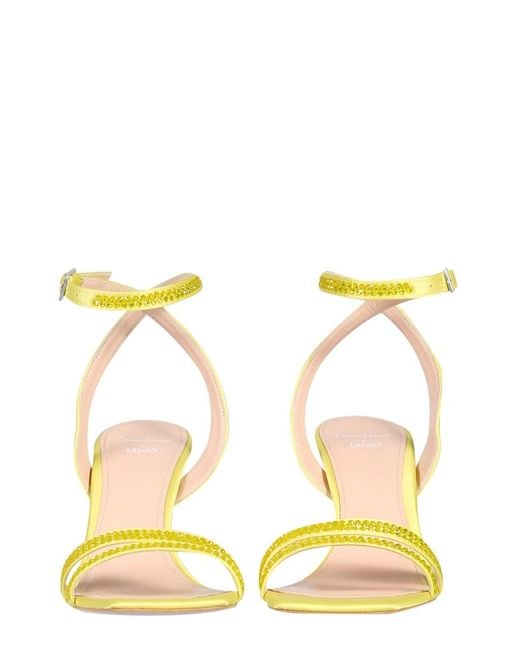 Liu Jo Metallic "Camelia" Sandals for men
