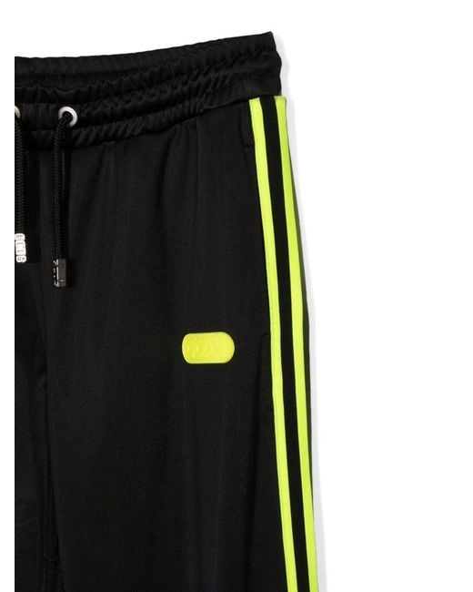 Gcds Black Triacetate Pants Boy