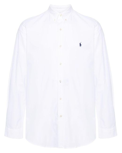 Polo Ralph Lauren "Pony" Hemd in White für Herren