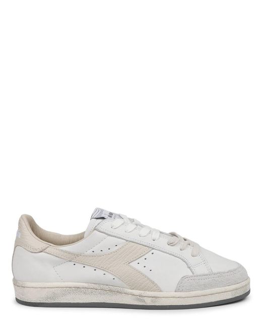 Diadora White Sneaker "Prestige Used"