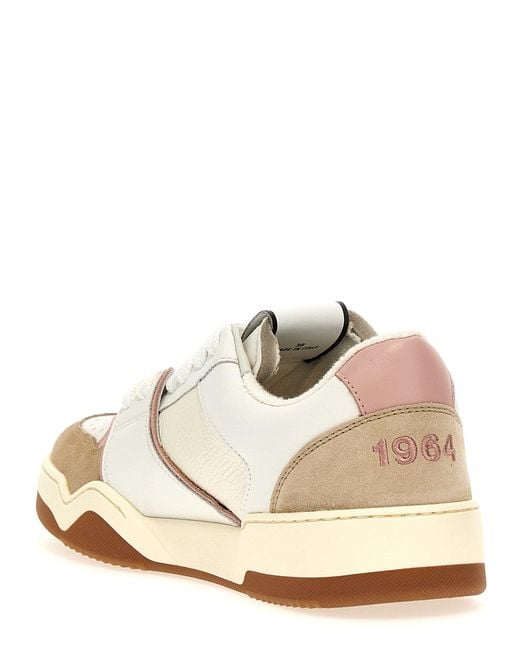 DSquared² Low-Top Sneakers in het White