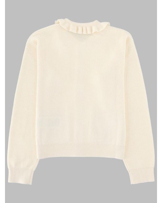 Burberry Natural Mini Rothwell Sweatshirt For Kids