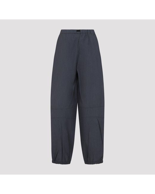 Prada Wollen Broek in het Blue