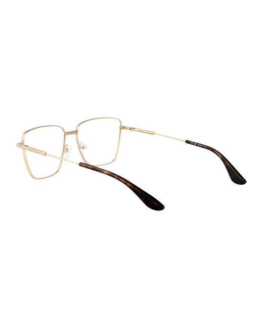 McQueen Multicolor Transparent Metal Glasses