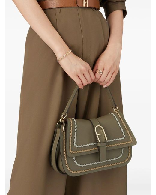 Furla Metallic Flow M Top Handle