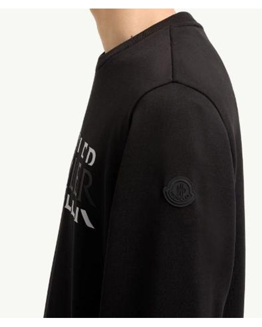 Sudadera Moncler de hombre de color Black