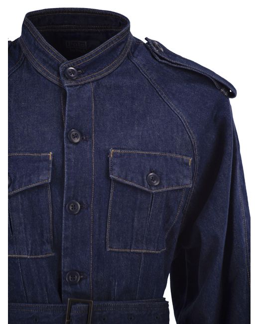 Polo Ralph Lauren Blue Saharan Jacket