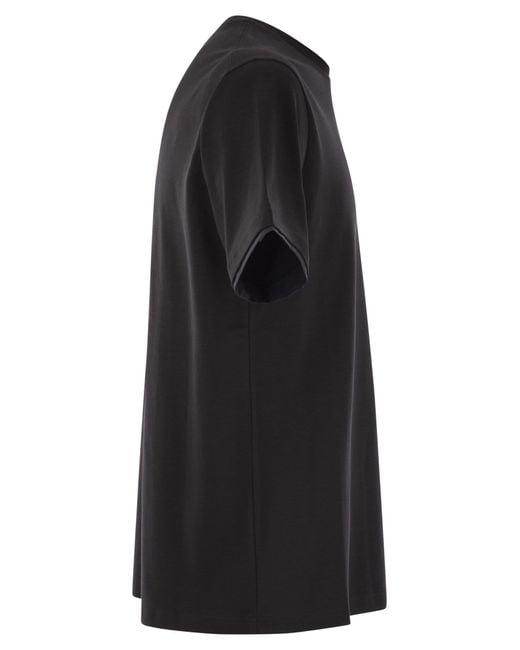 Herno Black Resort T-Shirt for men