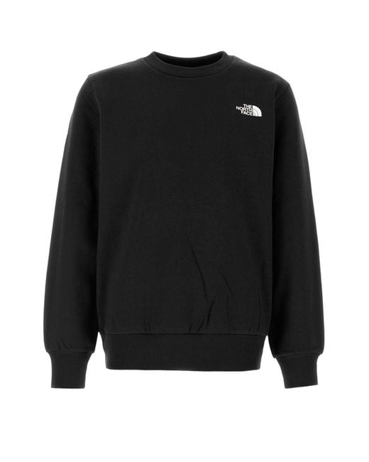 La sudadera de mezcla de algodón negro de la cara norte The North Face de hombre de color Black