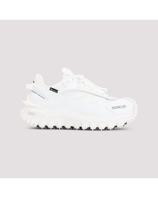 Moncler White Sneaker Trailgrip Gtx