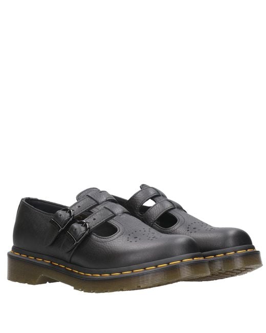 Dr. Martens Gray Flat Shoes