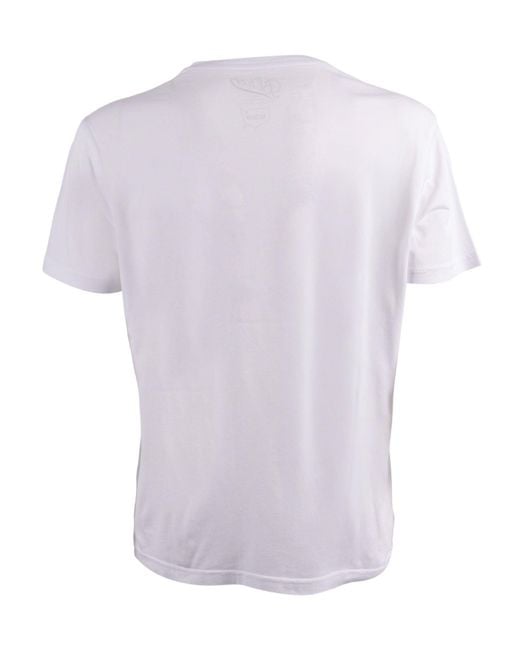 Bl'ker White T Shirt Mc Grafica "St.Tropez"