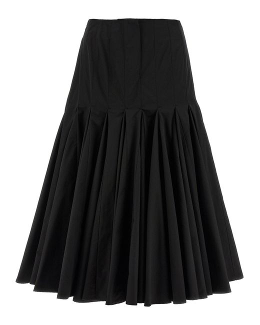 Jacquemus 'la Jupe Agave' Rok in het Black