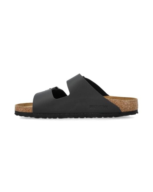 Birkenstock Black Arizona Birko-flor