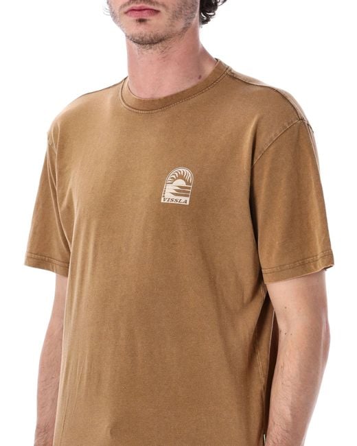 Vissla Brown Cosmic Tee