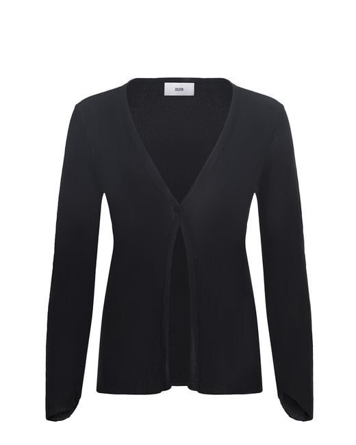 SOLOTRE Blue Sweater Made Of Viscose