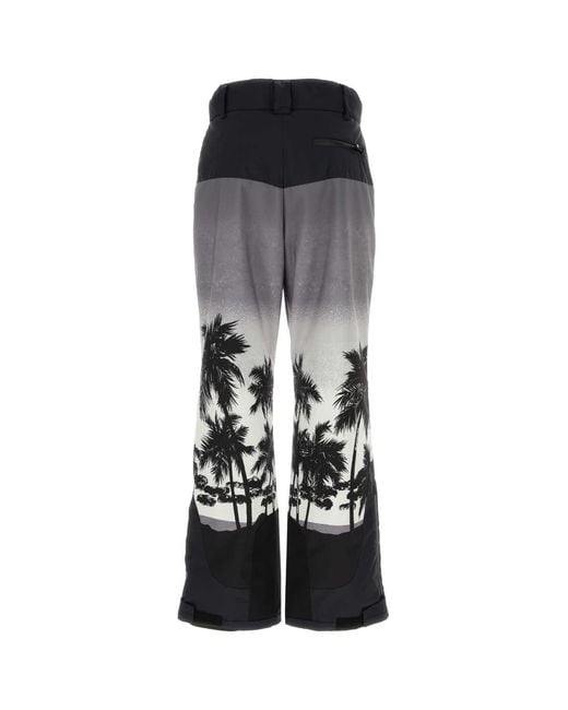 Palm Angels Gray Pantalone for men