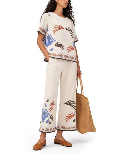 Herno White "Summer Print" T-Shirt