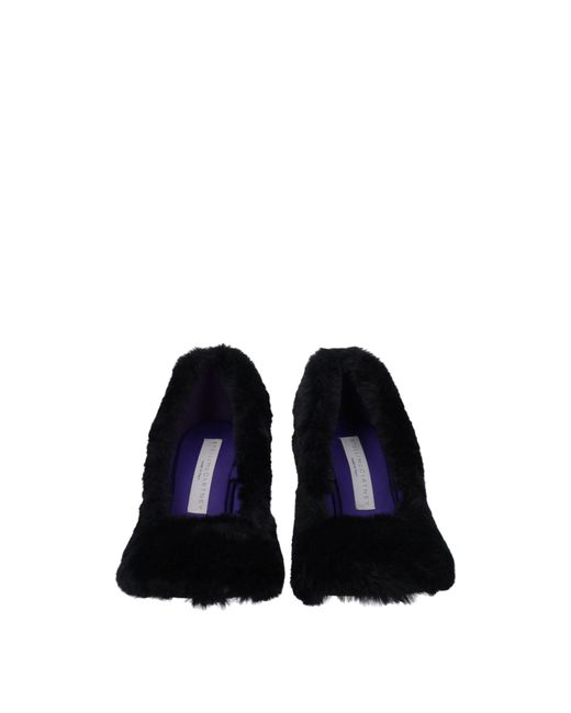 Stella McCartney Women 's Eco Fur Décolleté Black