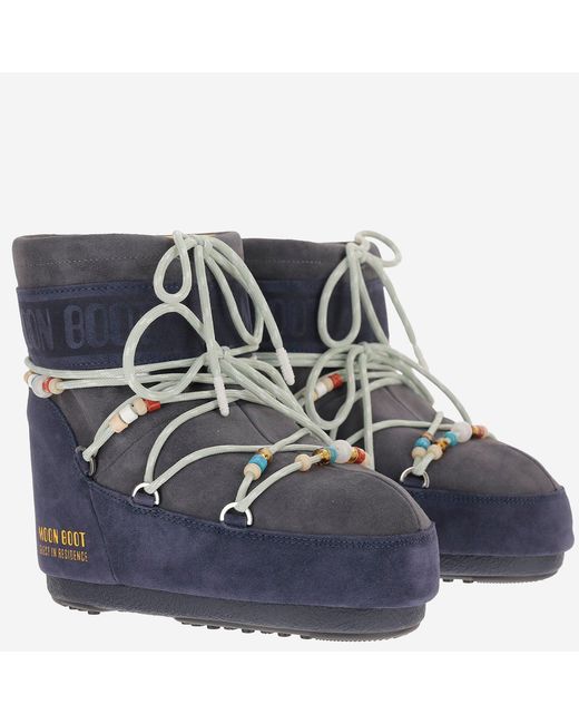 Moon Boot X Guest In Residence Blue Moon Boot X Guest