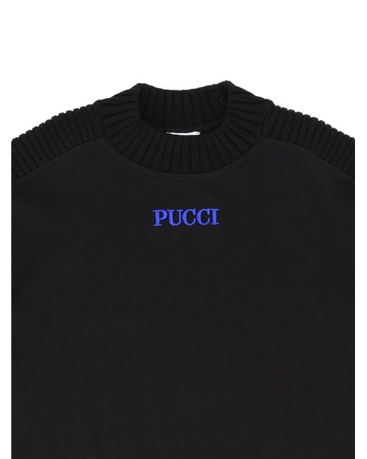 Emilio Pucci Black Sweatshirt