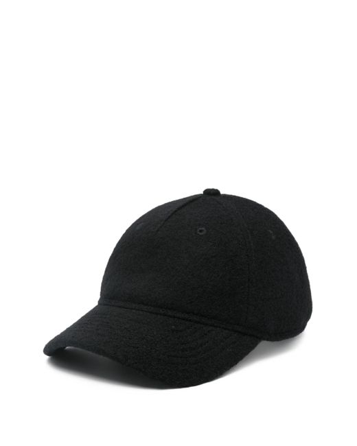 Arte' Black Boiled Wool Cap for men