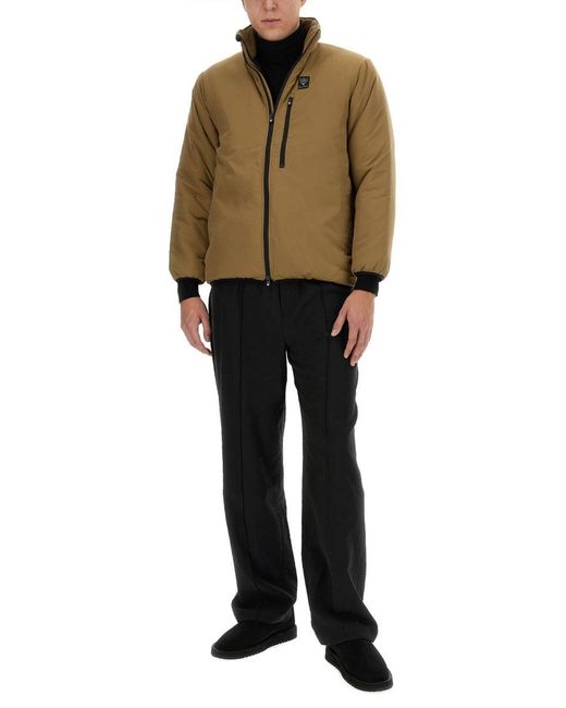 South2 West8 Natural Jacket With Logo