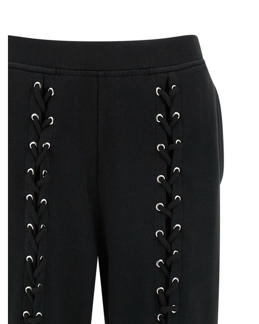 ROTATE BIRGER CHRISTENSEN Black Dreh Birger Christensen "Schnürung" Jogger