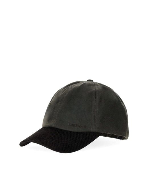 Barbour Black Ashby Cap for men