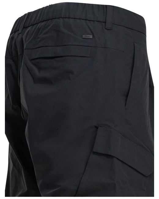 Herno Blue Short Cargo for men