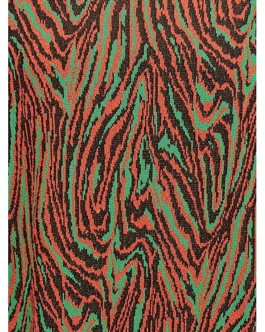 VITELLI 'Flow Jacquard' Kapuzenpullover in Brown für Herren