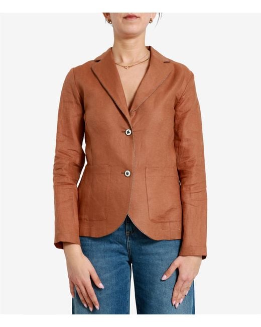 Gran Sasso Brown Jackets