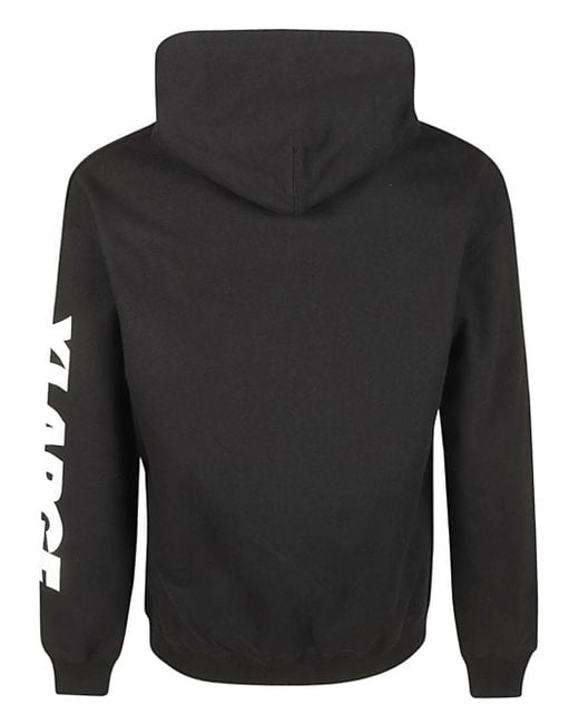 Iuter Gray Printed Cotton Hoodie for men