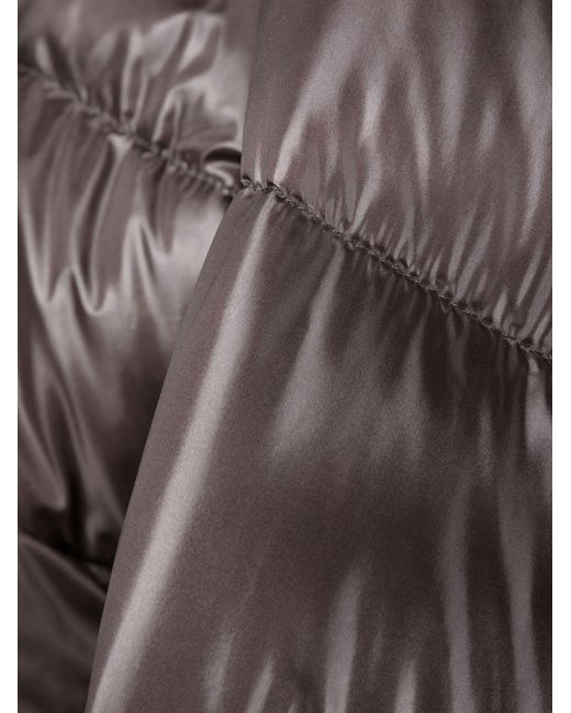 Herno Matilde Midi-donsjack in het Gray