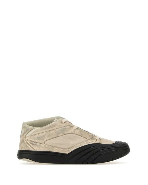 Givenchy White Nabuk And Synthetic Fiber Sneakers for men