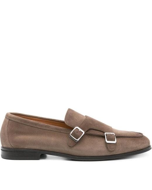 Doucal's Doucal 's Suede Loafer in het Brown
