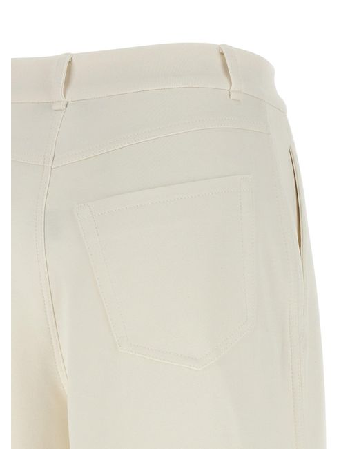 Max Mara White Max Mara '' Merlot 'Hosen