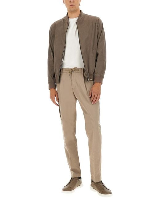 Herno Brown Resort" Bomber Jacket