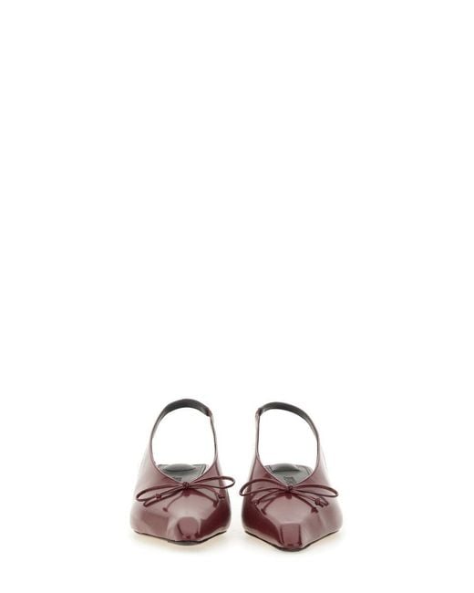 Jacquemus Brown The "Cubisto" Slingbacks