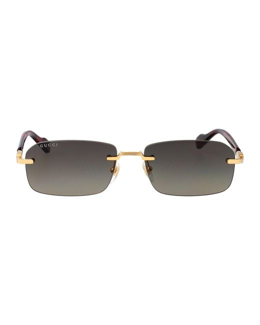 Gucci Brown Sunglasses for men