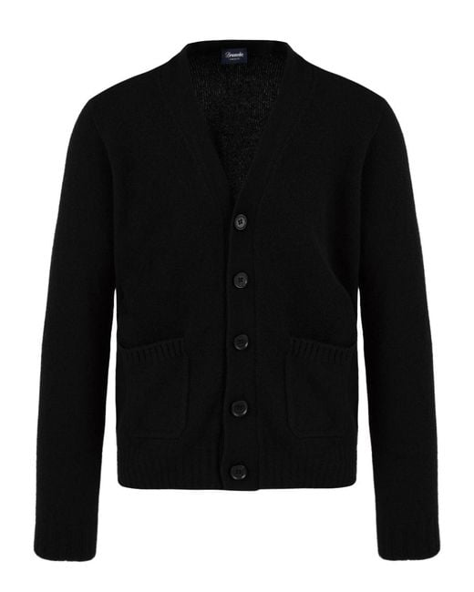 Drumohr Pullover schwarz in Black für Herren