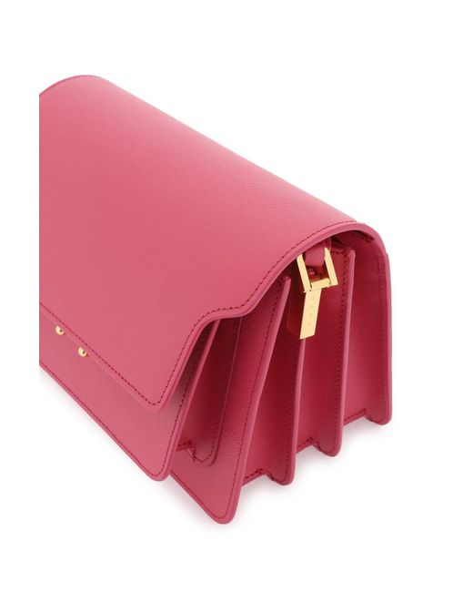 Medium 'Trunk' Tasche Marni de color Pink