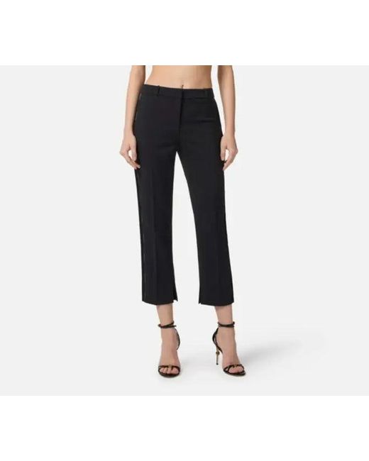Elisabetta Franchi Blue Trousers