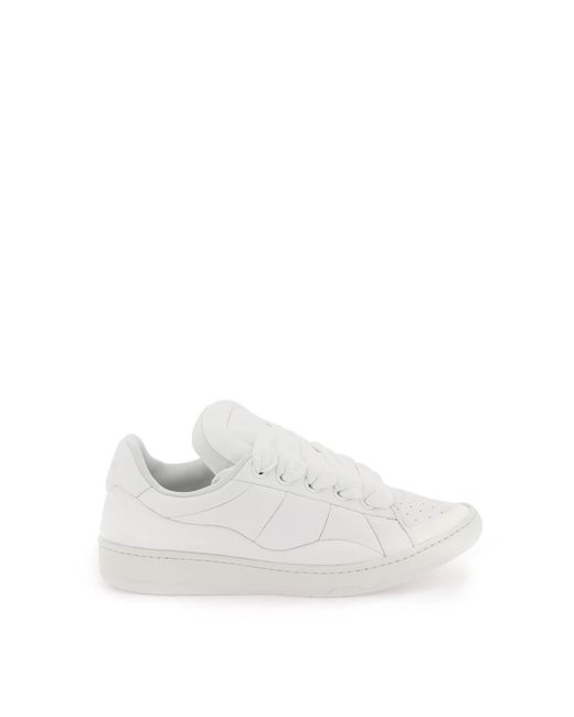 Lanvin Curb Sneakers in White für Herren