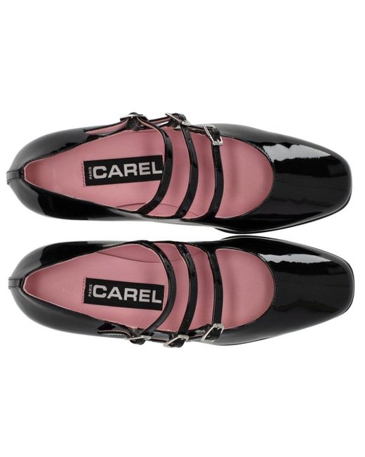 CAREL PARIS Black Kina Mary Jane Pump