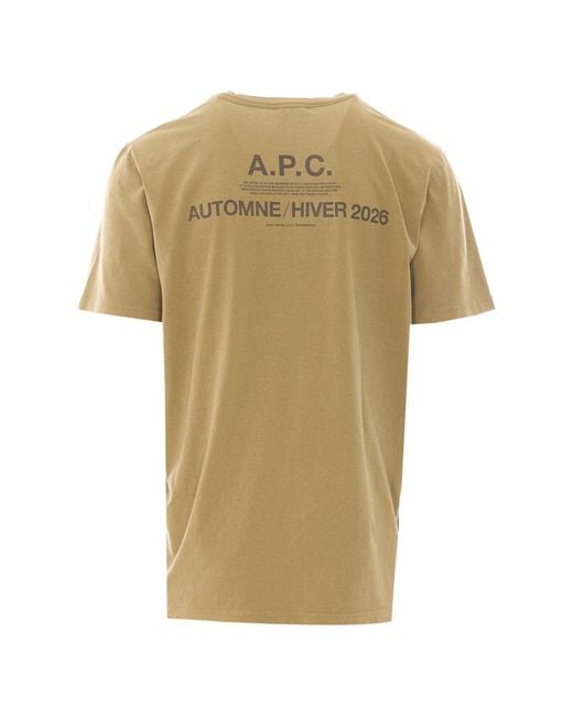 A.P.C. Multicolor T Shirt Apc Automne26