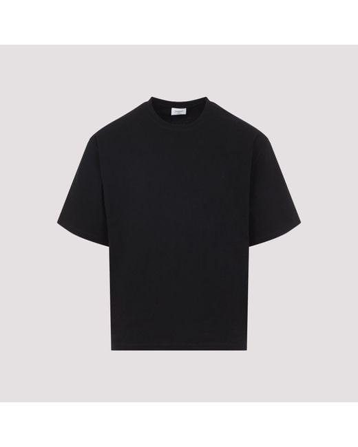 Saint Laurent Black Cotton T Shirt