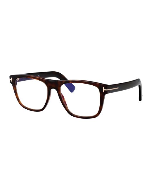 Tom Ford Brown Avana Scura Acetate Glasses for men