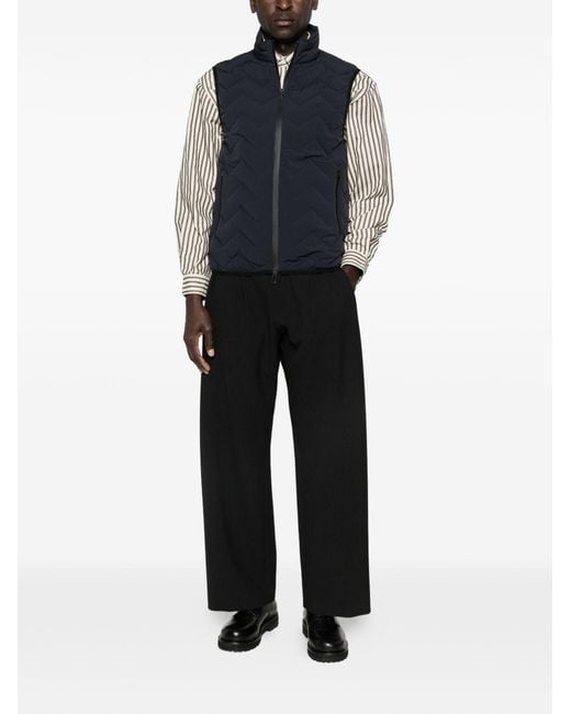 Emporio Armani Blue Down Vest
