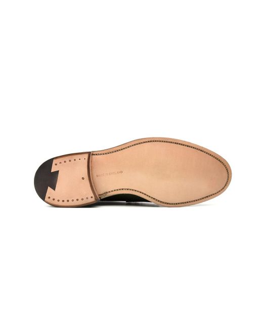 Tricker's Green Tricker 's Flache Schuhe